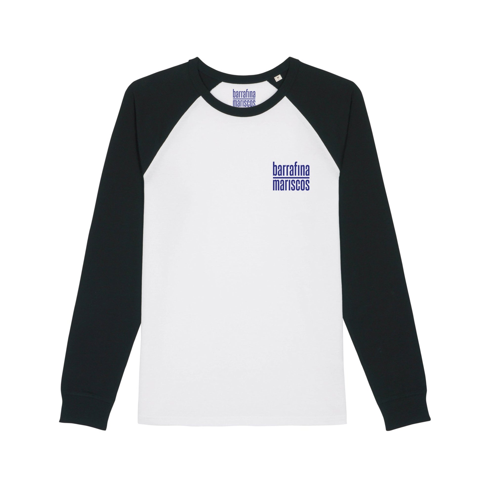 UJ Select x Barrafina Mariscos Black & White Baseball T-shirt – With Prawn